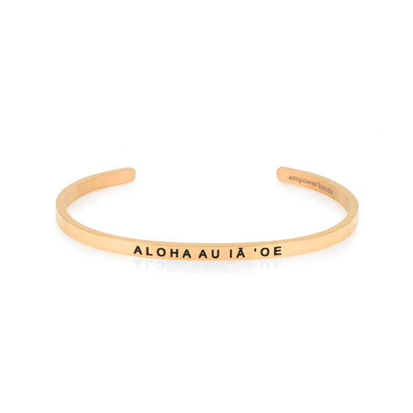 ALOHA AU IA OE Bracelet