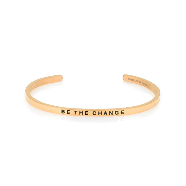 Men's Be Change Leather Bracelet – This is Eden