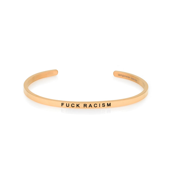 FUCK RACISM Bracelet