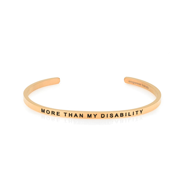 MORE THAN MY DISABILITY Bracelet
