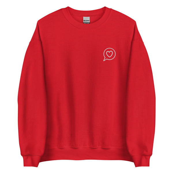 Thoughts of Love Unisex Sweatshirt