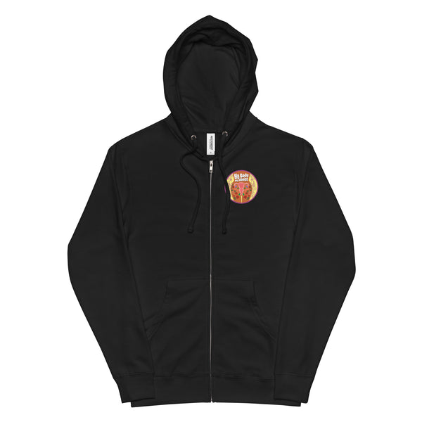 My Body, My Choice - Flowers Unisex Fleece Zip-Up Hoodie